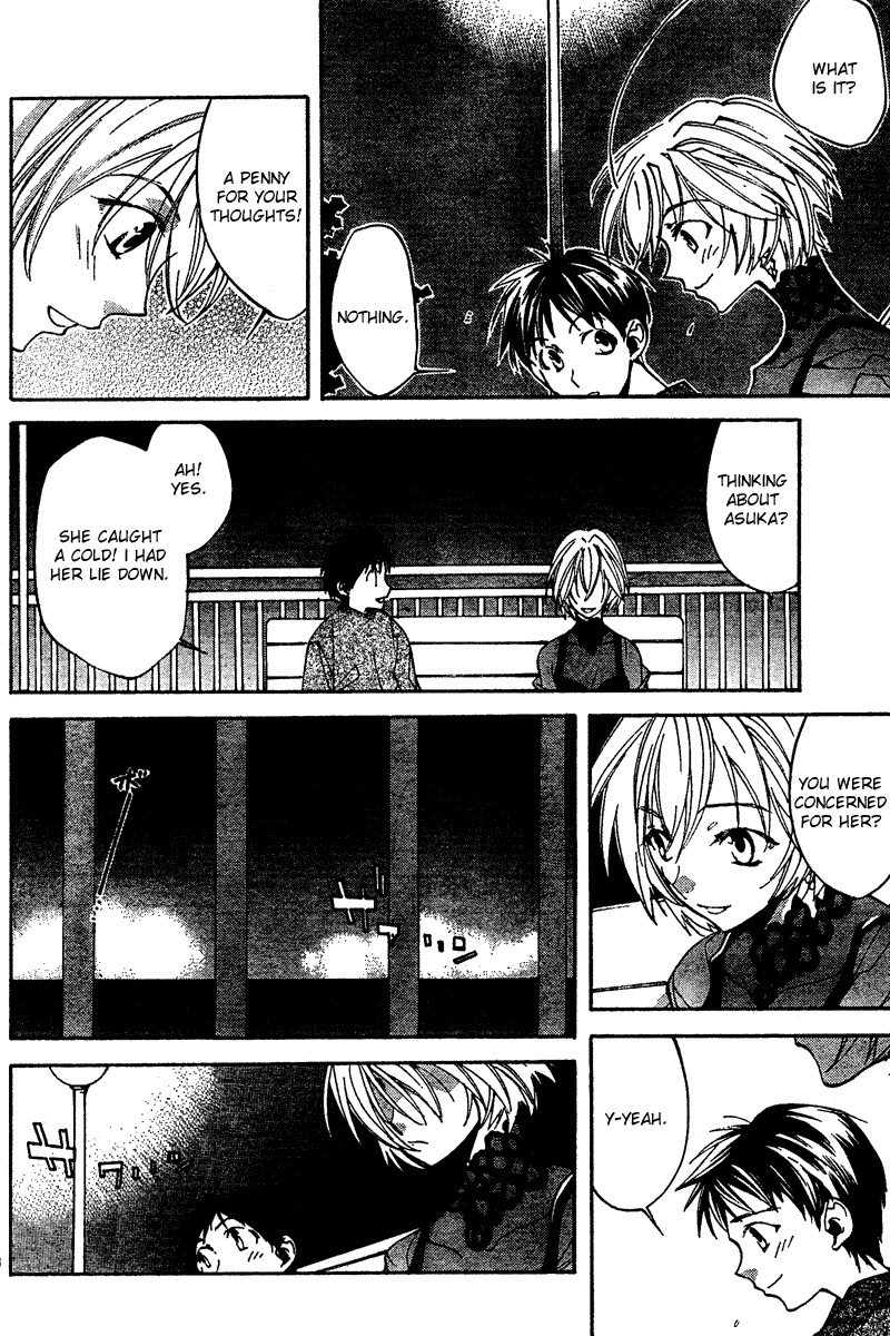 Neon Genesis Evangelion: Koutetsu no Girlfriend 2nd Chapter 11 page 18 - Chapter 11: Each Person's Feelings