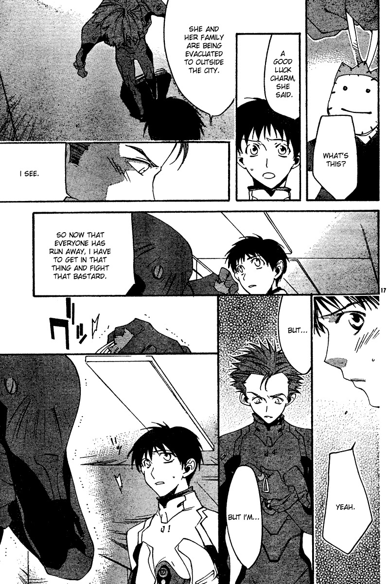 Neon Genesis Evangelion: Koutetsu no Girlfriend 2nd Chapter 13 page 17 - Chapter 13: Something Irreplaceably Precious