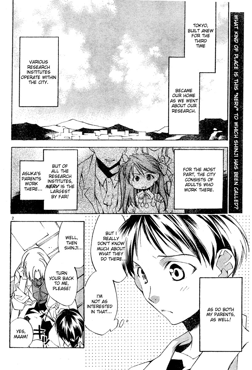 Neon Genesis Evangelion: Koutetsu no Girlfriend 2nd Chapter 2 page 2 - Chapter 2: Nerv
