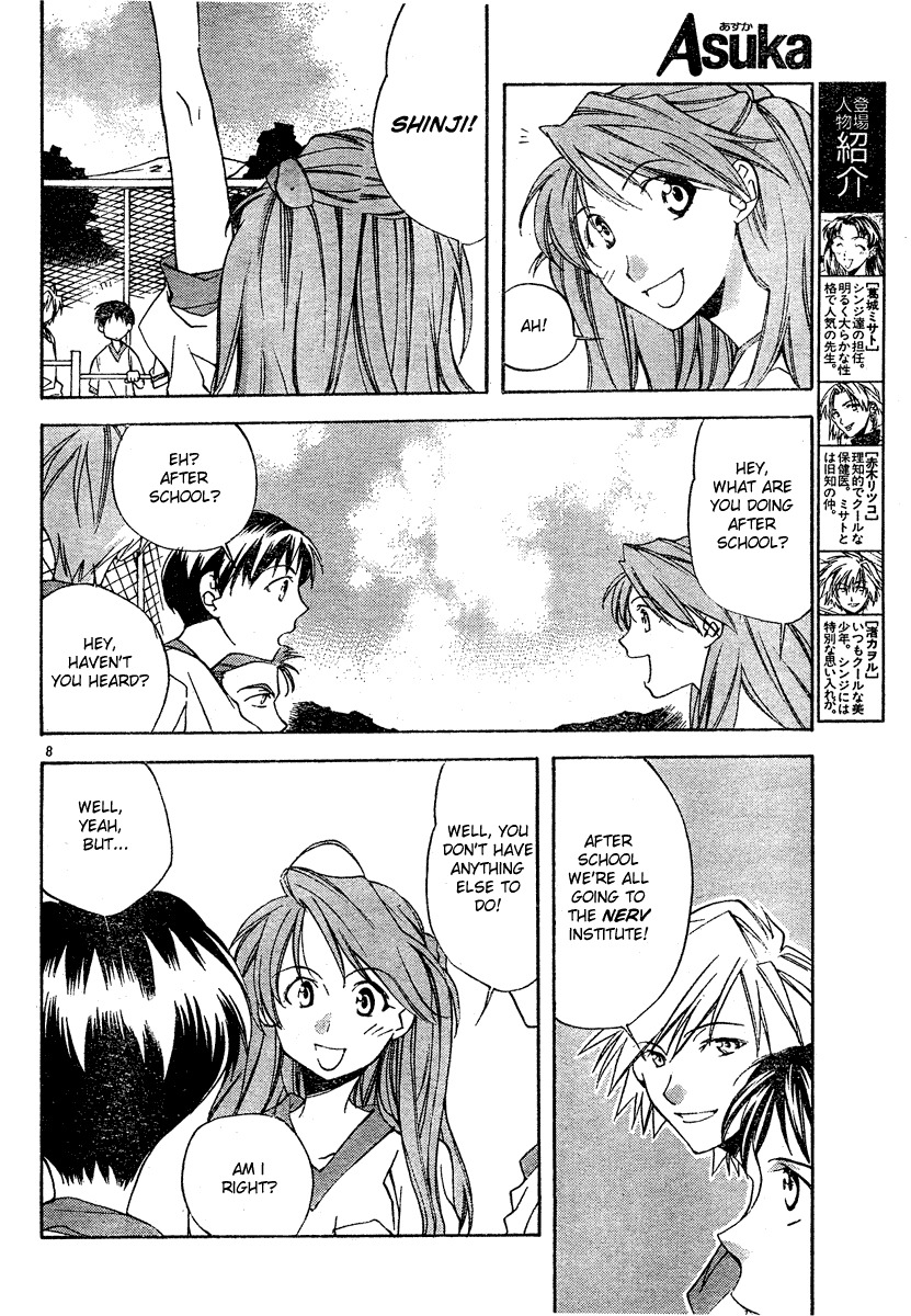 Neon Genesis Evangelion: Koutetsu no Girlfriend 2nd Chapter 2 page 8 - Chapter 2: Nerv