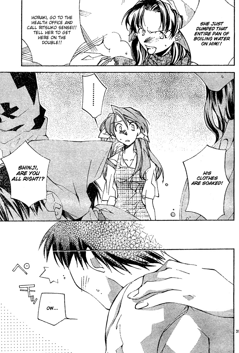 Neon Genesis Evangelion: Koutetsu no Girlfriend 2nd Chapter 3 page 31 - Chapter 3: Regretful Heart, Kind Heart