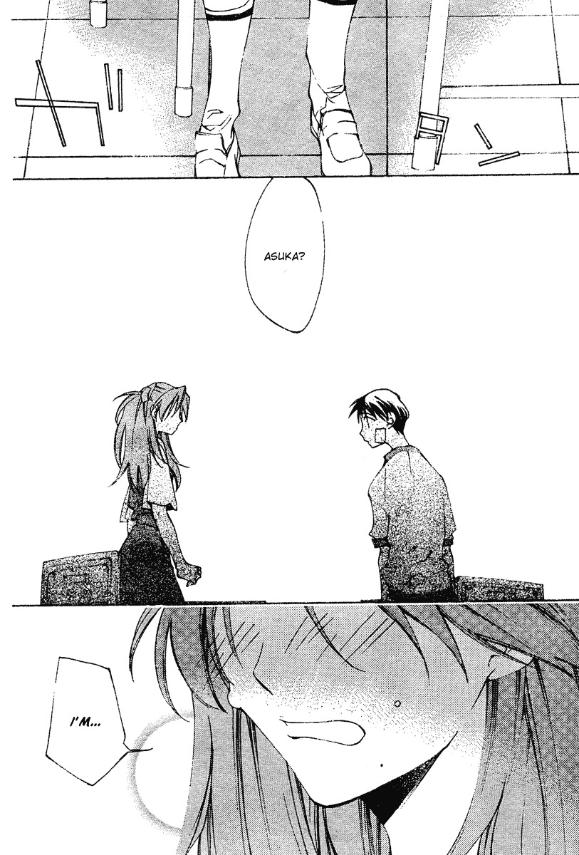 Neon Genesis Evangelion: Koutetsu no Girlfriend 2nd Chapter 3 page 36 - Chapter 3: Regretful Heart, Kind Heart