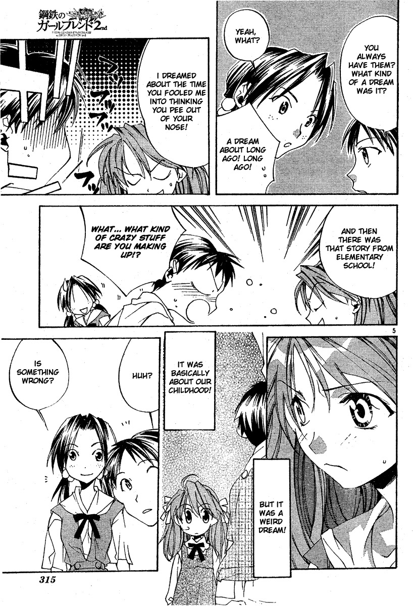Neon Genesis Evangelion: Koutetsu no Girlfriend 2nd Chapter 4 page 6 - Chapter 4: Changing Heart, Constant Heart