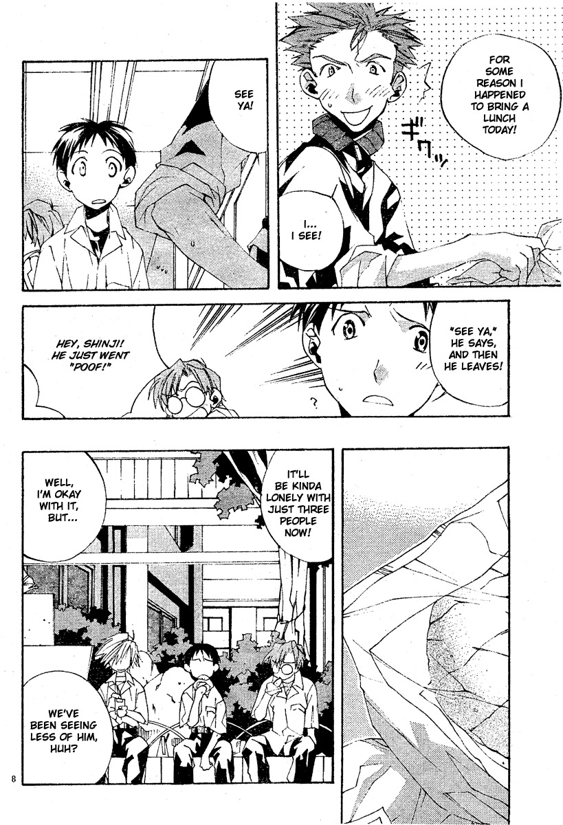 Neon Genesis Evangelion: Koutetsu no Girlfriend 2nd Chapter 4 page 9 - Chapter 4: Changing Heart, Constant Heart