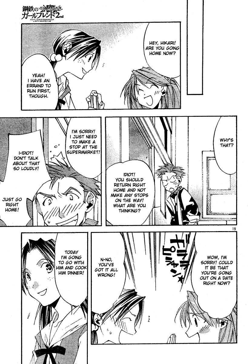 Neon Genesis Evangelion: Koutetsu no Girlfriend 2nd Chapter 5 page 21 - Chapter 5: Giant of Light