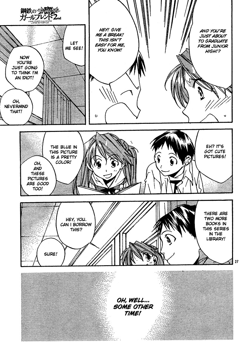 Neon Genesis Evangelion: Koutetsu no Girlfriend 2nd Chapter 5 page 29 - Chapter 5: Giant of Light