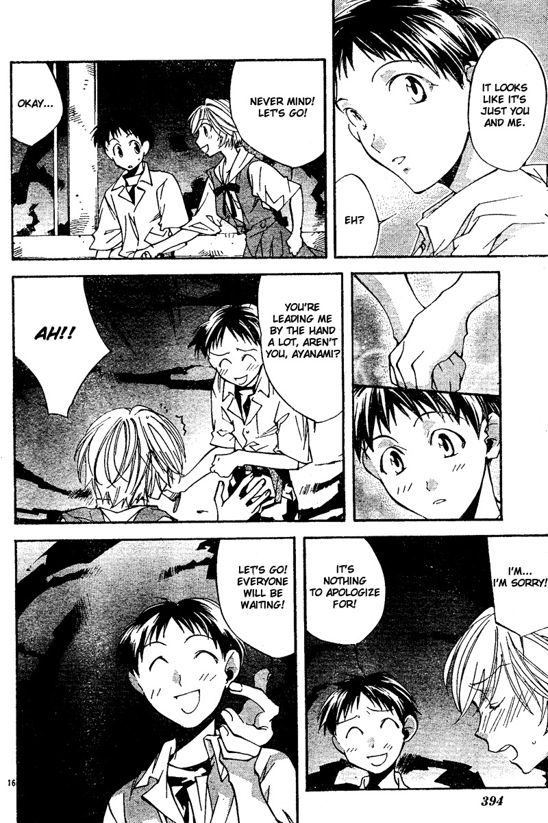 Neon Genesis Evangelion: Koutetsu no Girlfriend 2nd Chapter 7 page 16 - Chapter 7: Cave Expedition