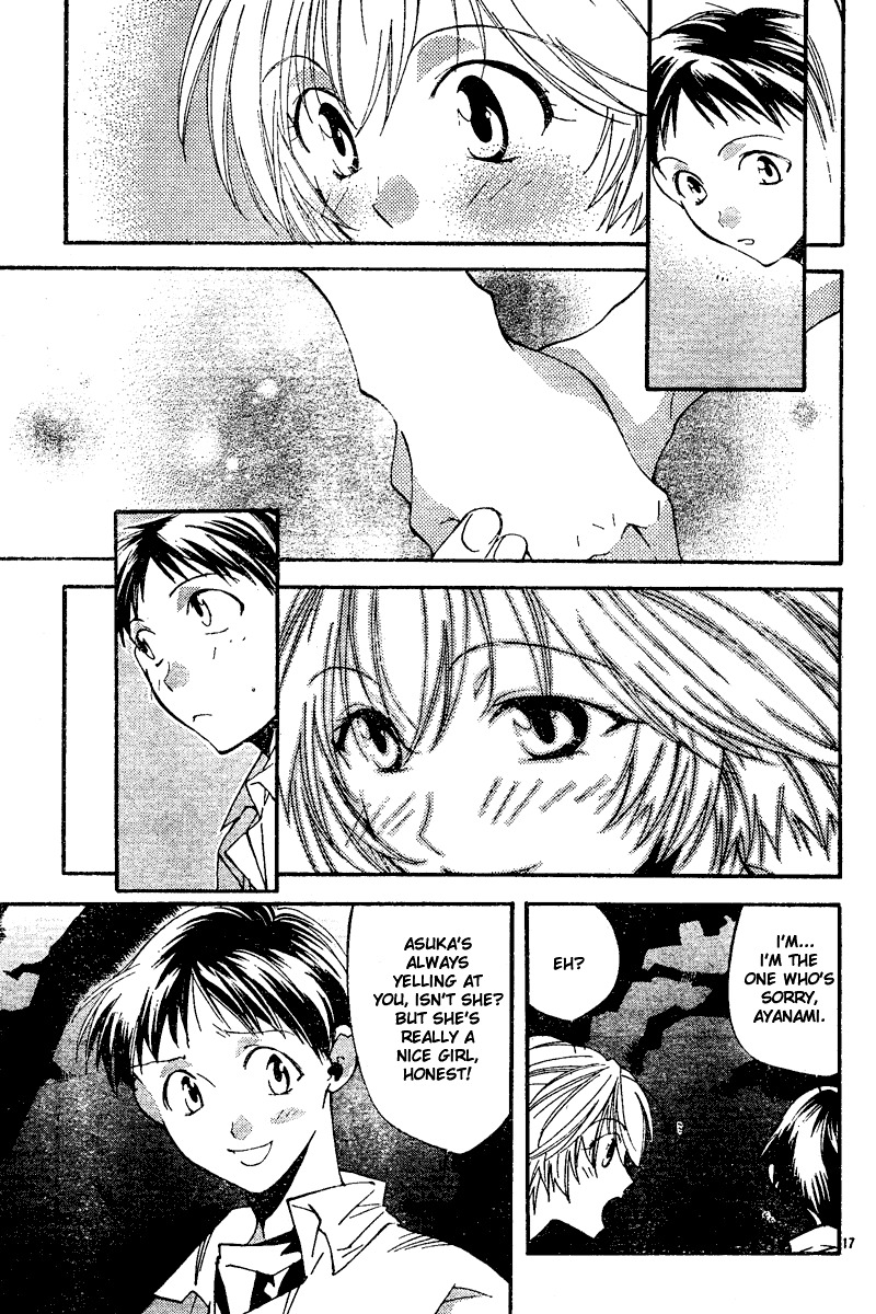 Neon Genesis Evangelion: Koutetsu no Girlfriend 2nd Chapter 7 page 17 - Chapter 7: Cave Expedition