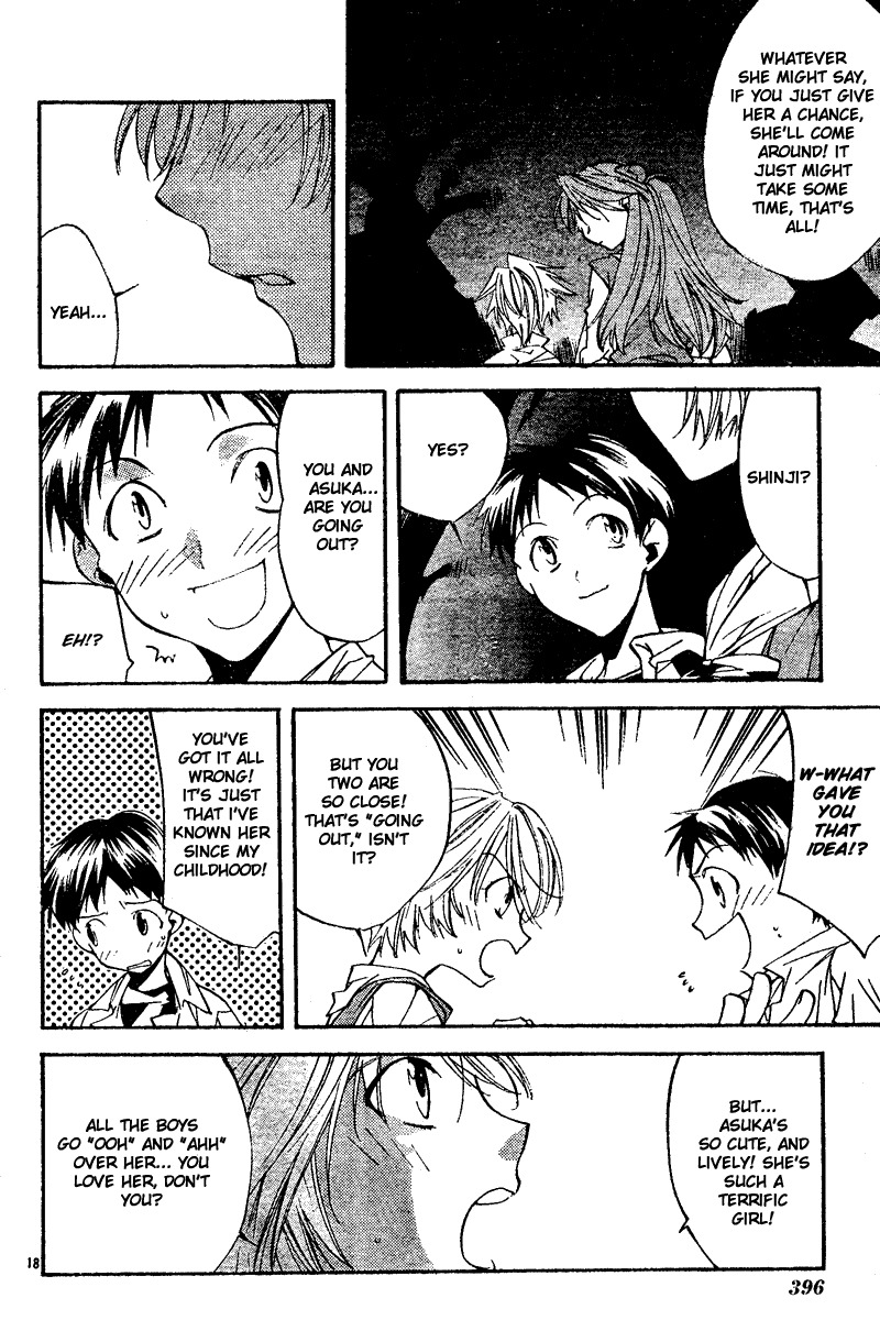 Neon Genesis Evangelion: Koutetsu no Girlfriend 2nd Chapter 7 page 18 - Chapter 7: Cave Expedition