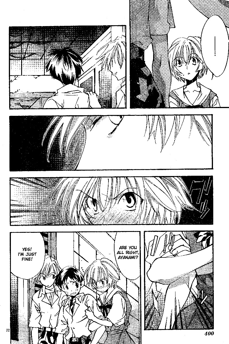 Neon Genesis Evangelion: Koutetsu no Girlfriend 2nd Chapter 7 page 22 - Chapter 7: Cave Expedition