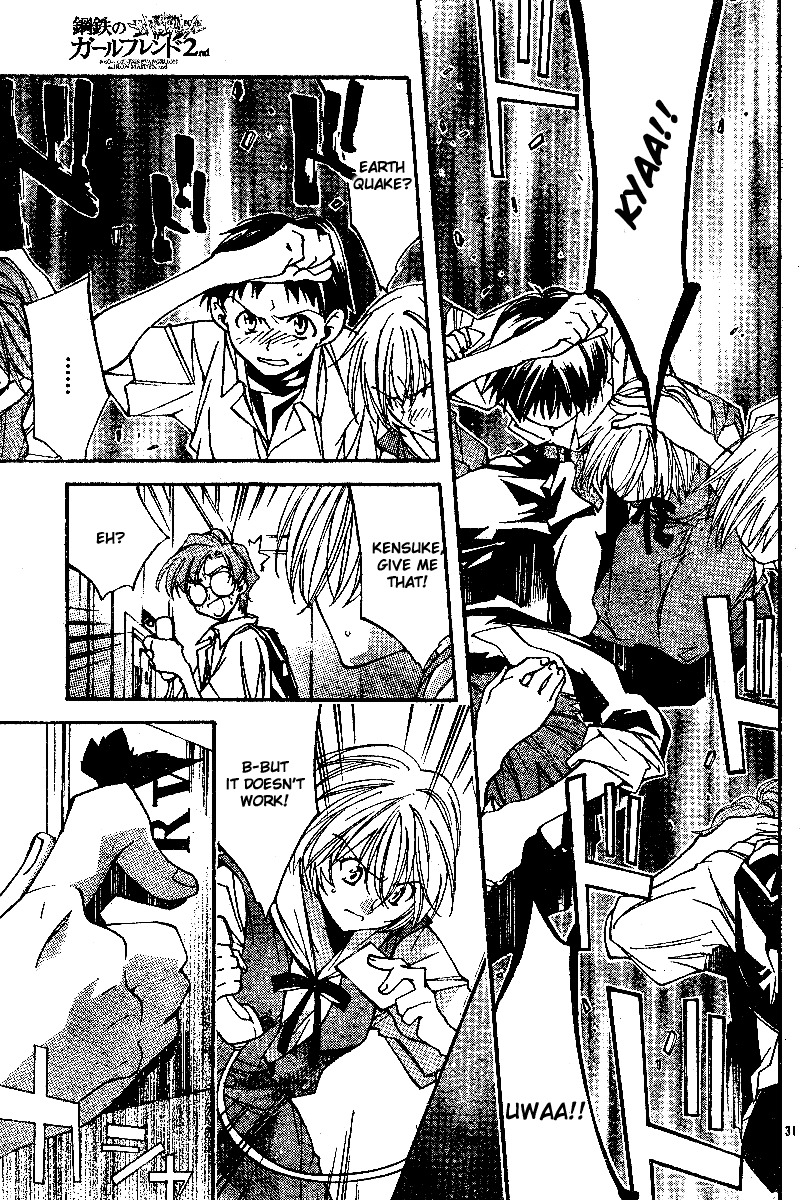 Neon Genesis Evangelion: Koutetsu no Girlfriend 2nd Chapter 7 page 31 - Chapter 7: Cave Expedition