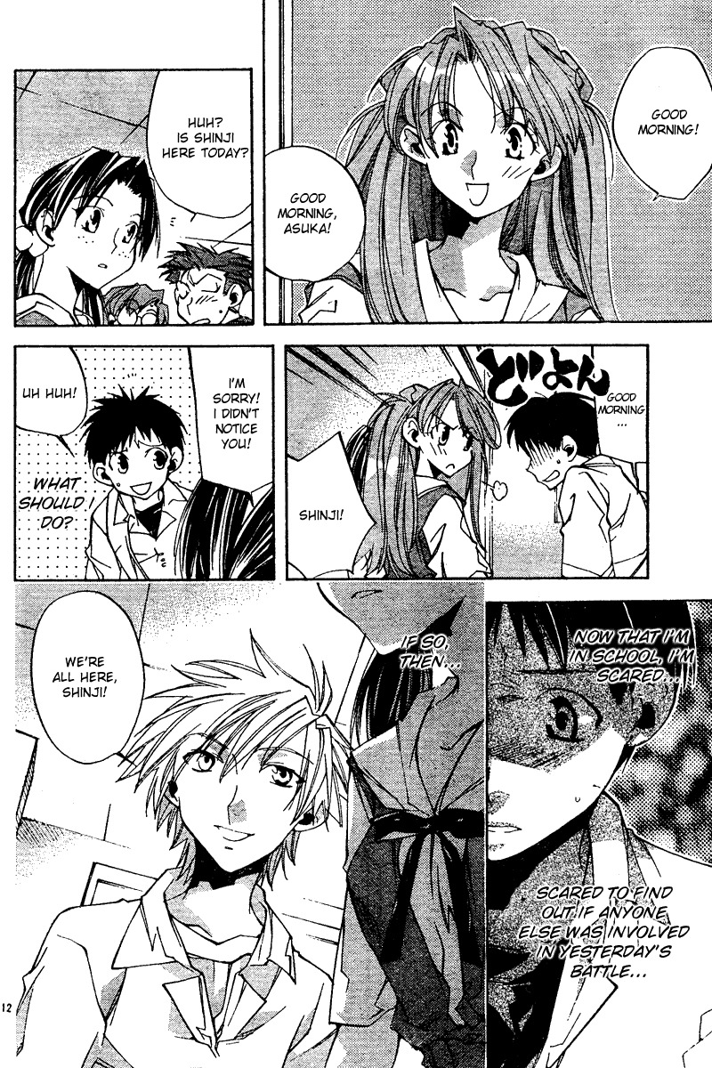 Neon Genesis Evangelion: Koutetsu no Girlfriend 2nd Chapter 9 page 12 - Chapter 9: Memorial Photograph