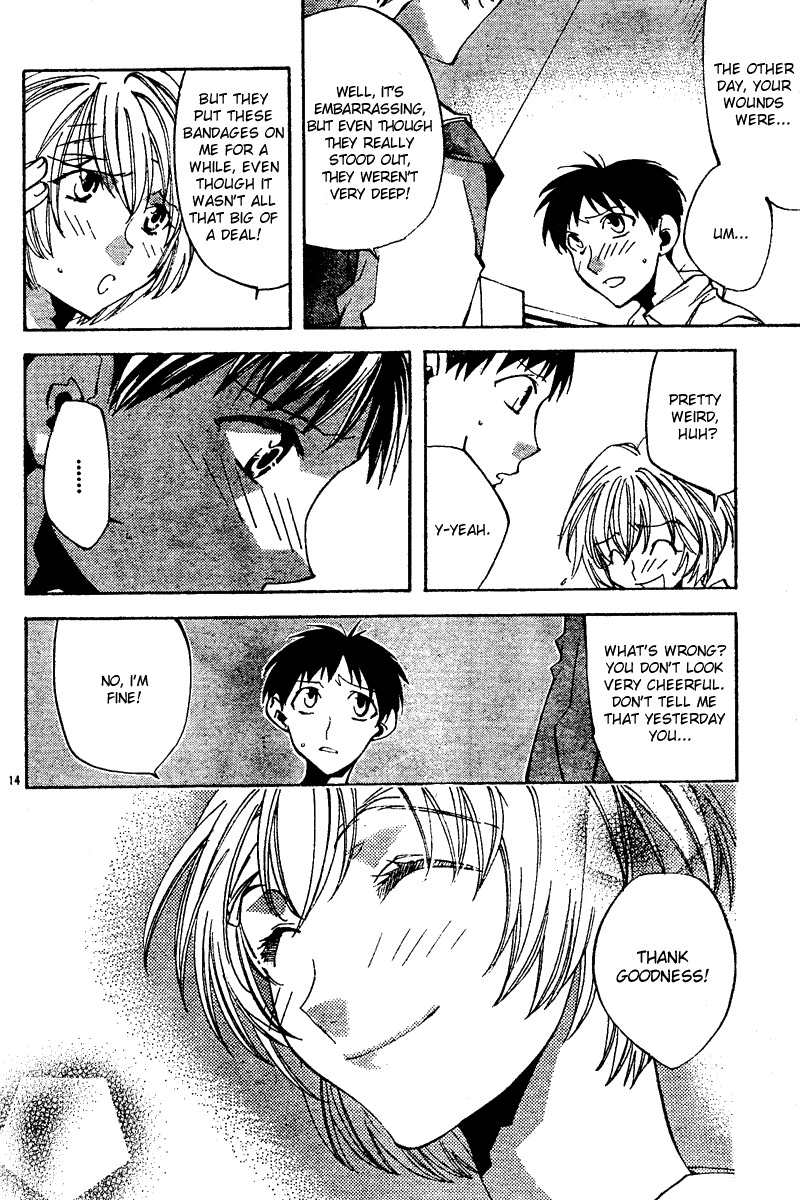 Neon Genesis Evangelion: Koutetsu no Girlfriend 2nd Chapter 9 page 14 - Chapter 9: Memorial Photograph