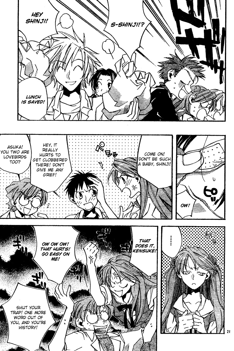 Neon Genesis Evangelion: Koutetsu no Girlfriend 2nd Chapter 9 page 21 - Chapter 9: Memorial Photograph
