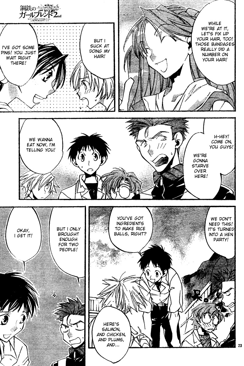 Neon Genesis Evangelion: Koutetsu no Girlfriend 2nd Chapter 9 page 23 - Chapter 9: Memorial Photograph
