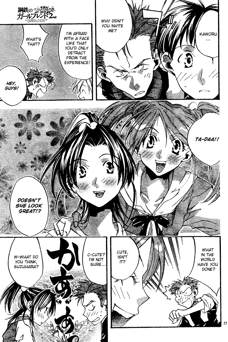 Neon Genesis Evangelion: Koutetsu no Girlfriend 2nd Chapter 9 page 27 - Chapter 9: Memorial Photograph