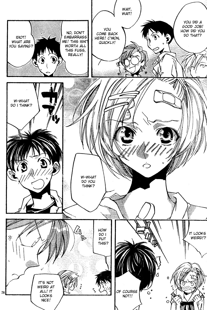 Neon Genesis Evangelion: Koutetsu no Girlfriend 2nd Chapter 9 page 28 - Chapter 9: Memorial Photograph