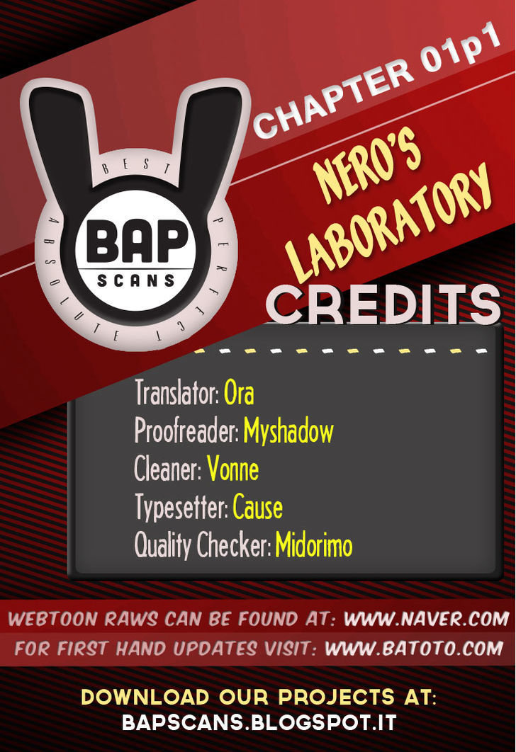 Nero's Laboratory Chapter 1.1 page 1 - Chapter 1.1 : The Child That Climbs The Tower (Part 1)