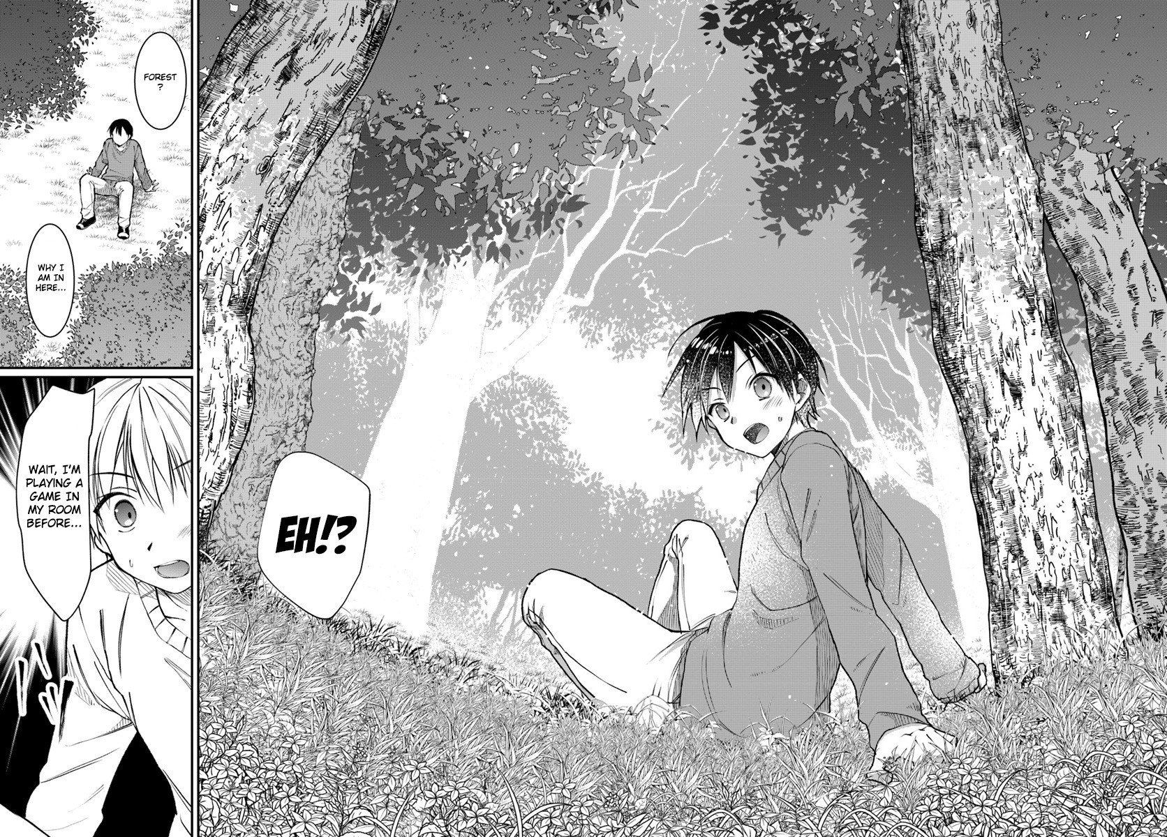 Neta Chara Kari Play no Tsumori ga Isekai Shoukan ~Mayoibito wa Josei no Teki ni Ninteisaremashita~ Chapter 1 page 6 - Chapter 1