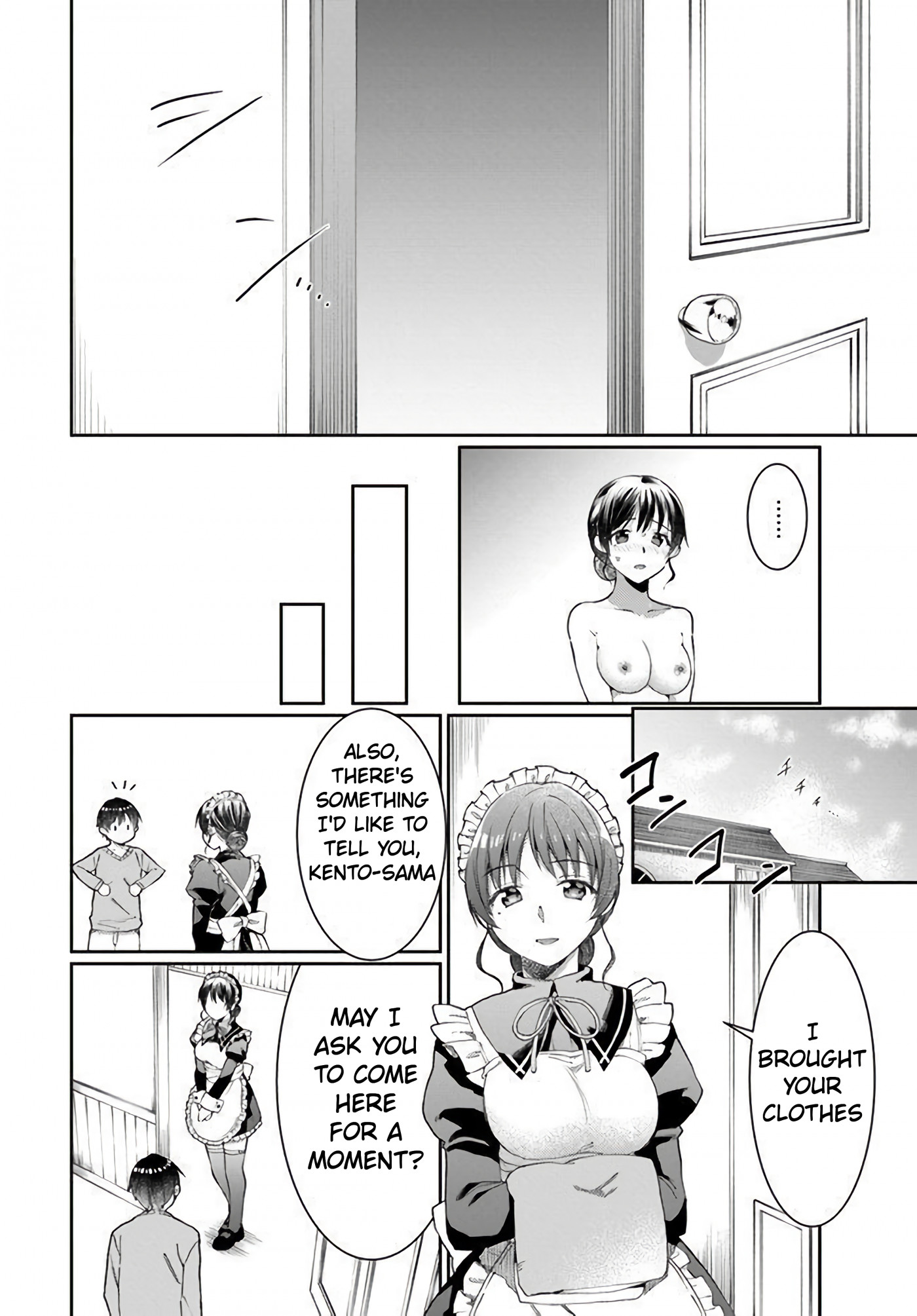 Neta Chara Kari Play no Tsumori ga Isekai Shoukan ~Mayoibito wa Josei no Teki ni Ninteisaremashita~ Chapter 10.5 page 7 - Chapter 10.5