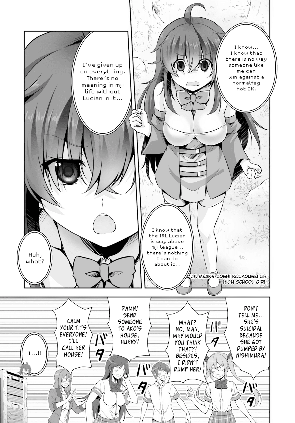 Netoge no Yome wa Onnanoko ja Nai to Omotta? Chapter 15 page 7 - Chapter 15