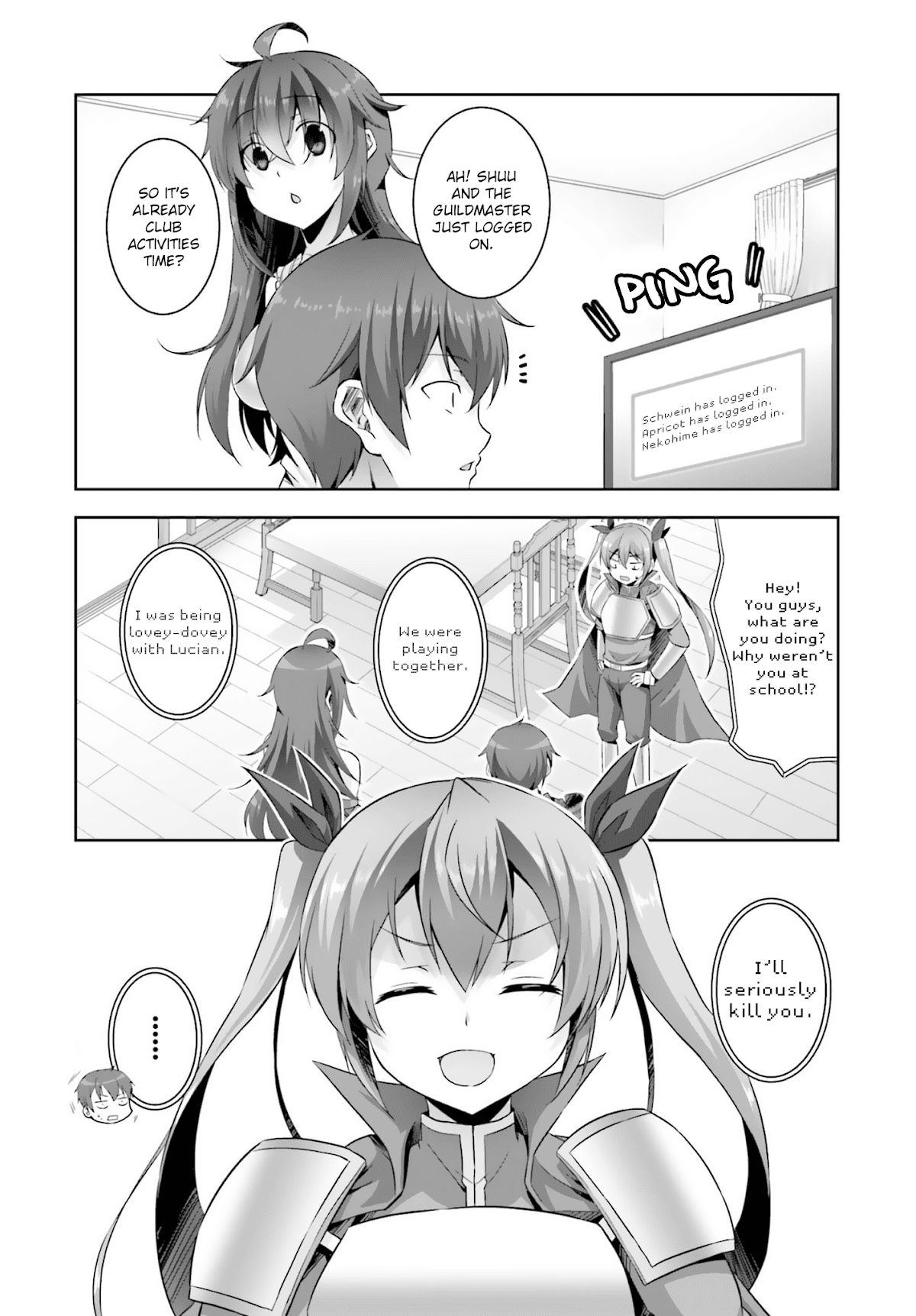 Netoge no Yome wa Onnanoko ja Nai to Omotta? Chapter 16 page 19 - Chapter 16