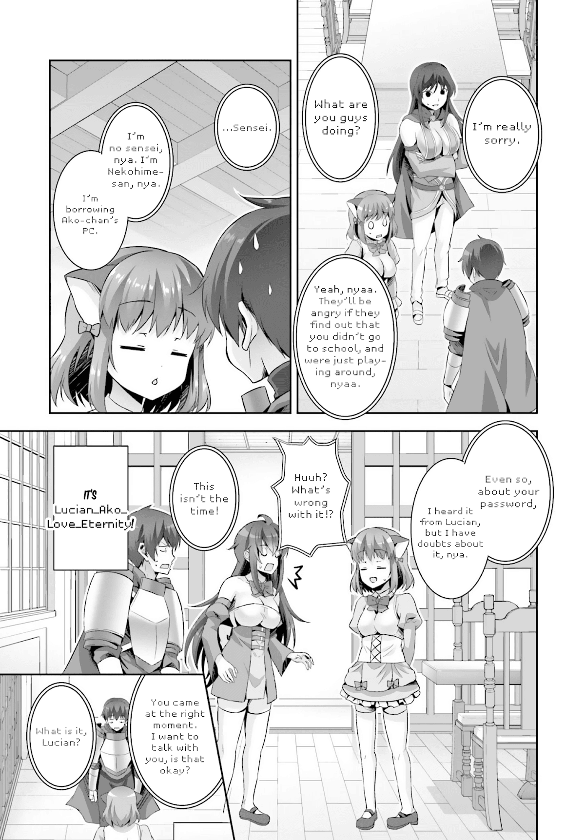 Netoge no Yome wa Onnanoko ja Nai to Omotta? Chapter 16 page 20 - Chapter 16