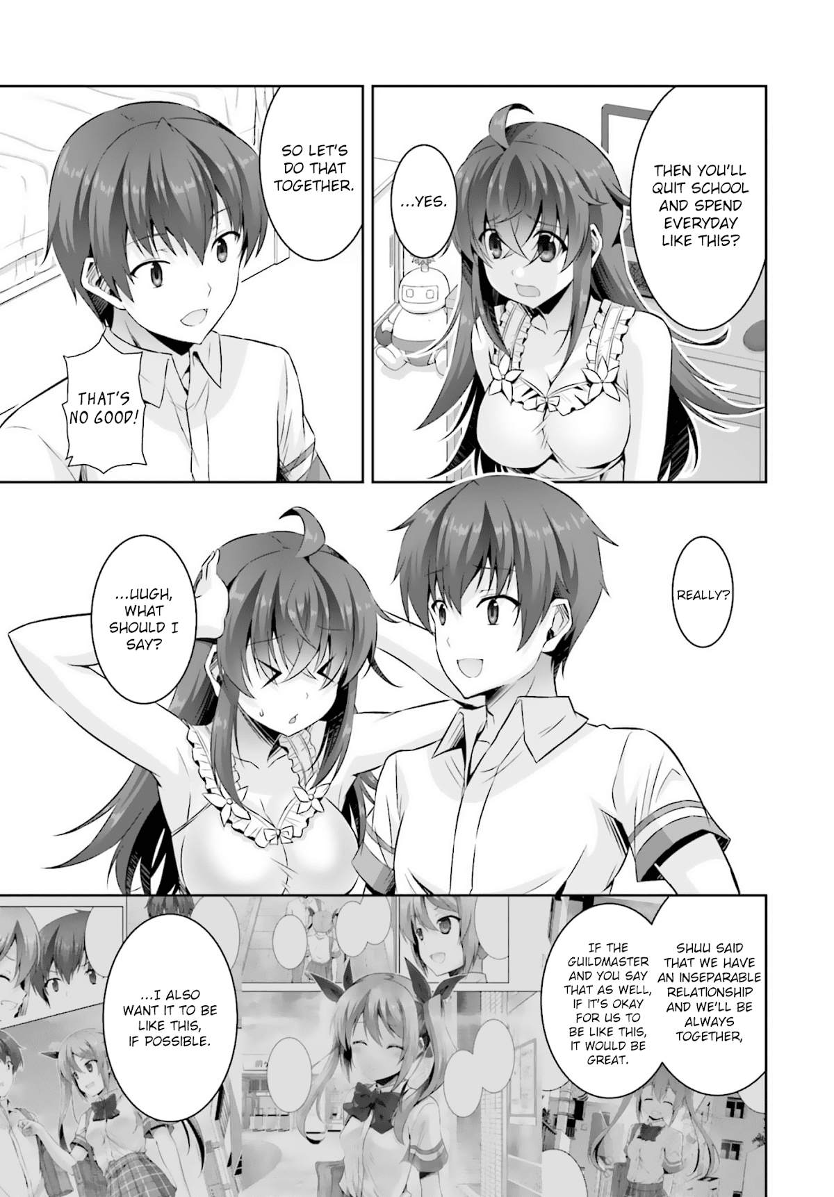 Netoge no Yome wa Onnanoko ja Nai to Omotta? Chapter 16 page 28 - Chapter 16