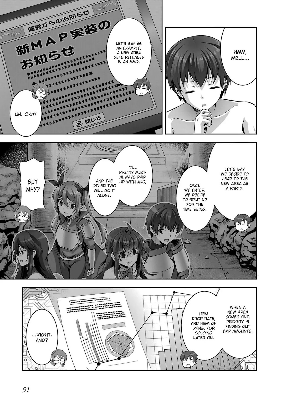Netoge no Yome wa Onnanoko ja Nai to Omotta? Chapter 20 page 6 - Chapter 20: EXP.20