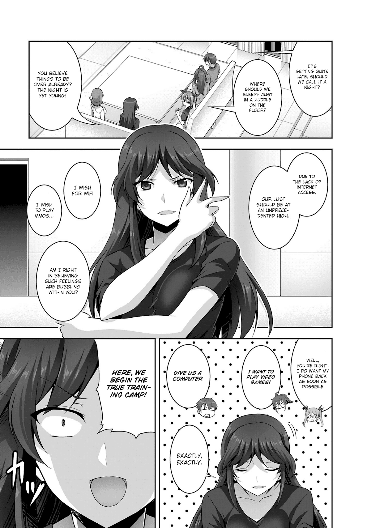Netoge no Yome wa Onnanoko ja Nai to Omotta? Chapter 21 page 4 - Chapter 21