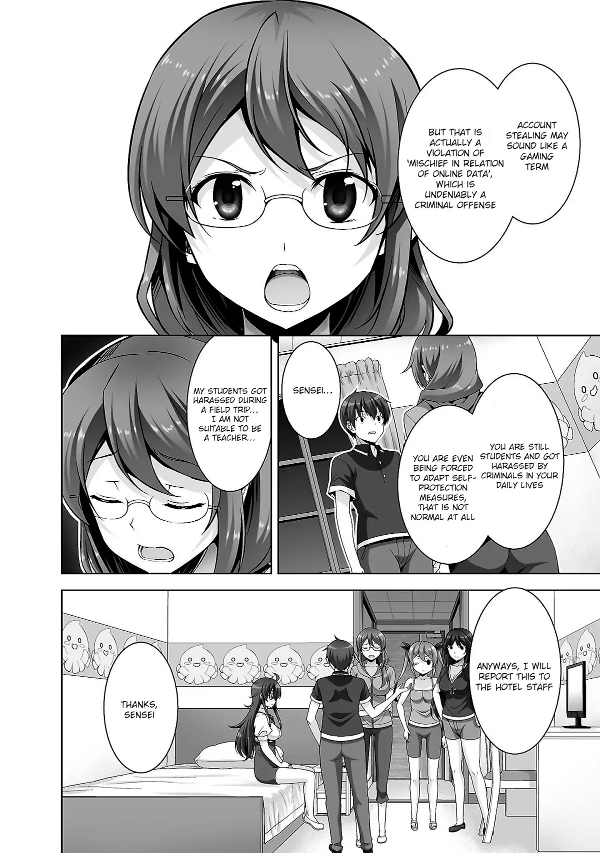Netoge no Yome wa Onnanoko ja Nai to Omotta? Chapter 22 page 14 - Chapter 22: EXP.22