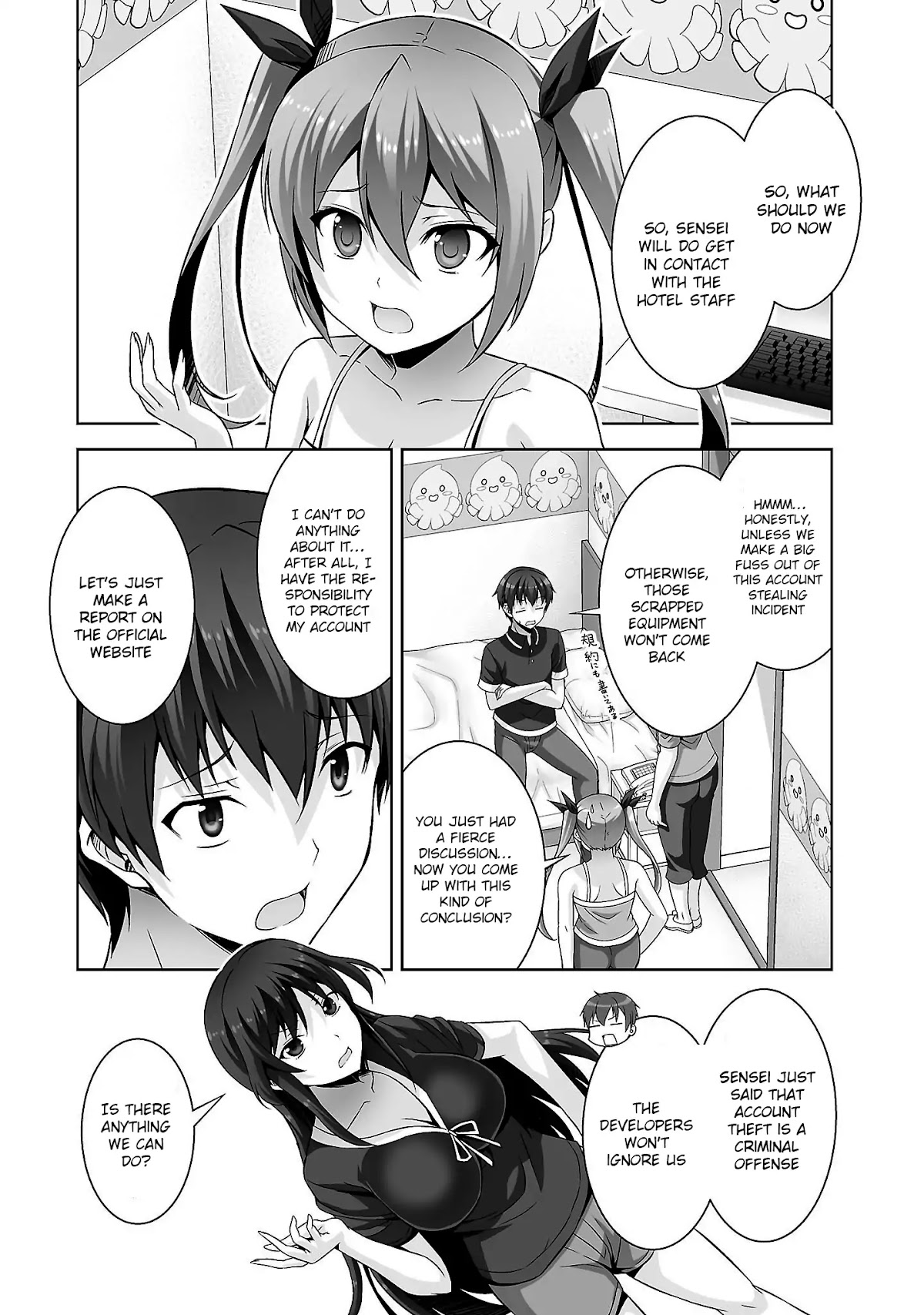 Netoge no Yome wa Onnanoko ja Nai to Omotta? Chapter 22 page 21 - Chapter 22: EXP.22