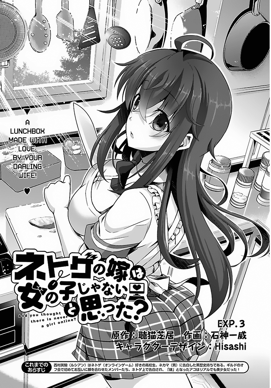 Netoge no Yome wa Onnanoko ja Nai to Omotta? Chapter 3 page 5 - Chapter 3