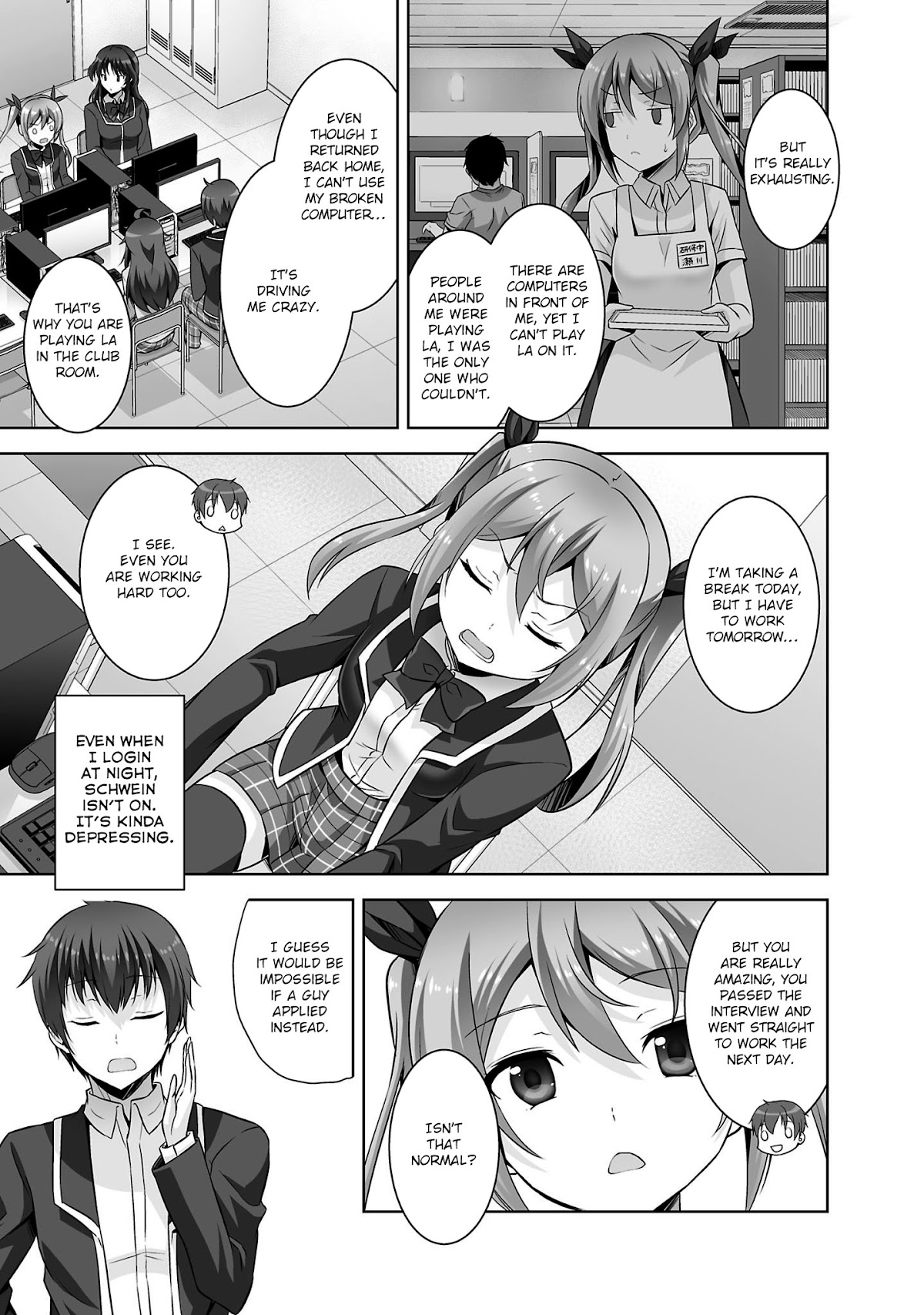 Netoge no Yome wa Onnanoko ja Nai to Omotta? Chapter 30 page 6 - Chapter 30