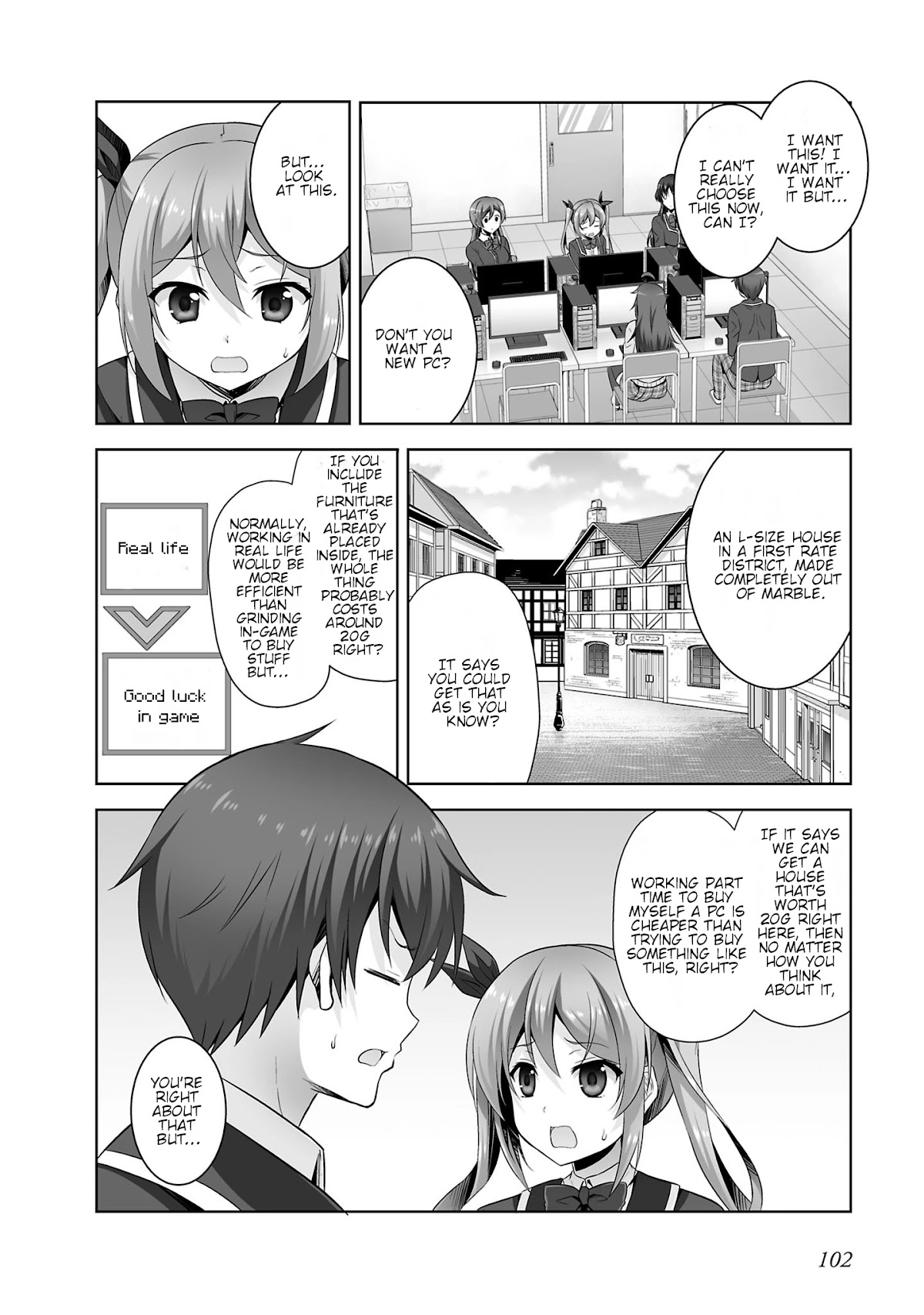 Netoge no Yome wa Onnanoko ja Nai to Omotta? Chapter 32 page 22 - Chapter 32