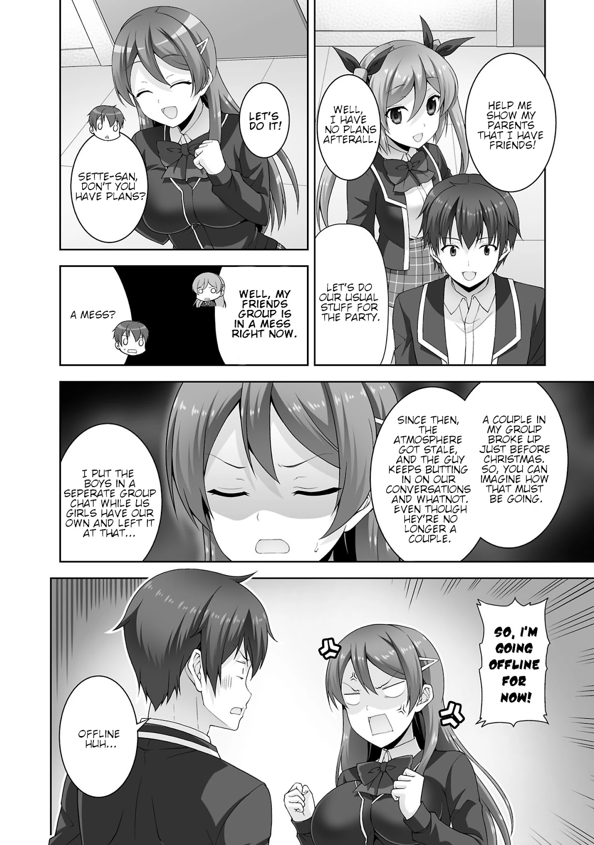 Netoge no Yome wa Onnanoko ja Nai to Omotta? Chapter 34 page 6 - Chapter 34