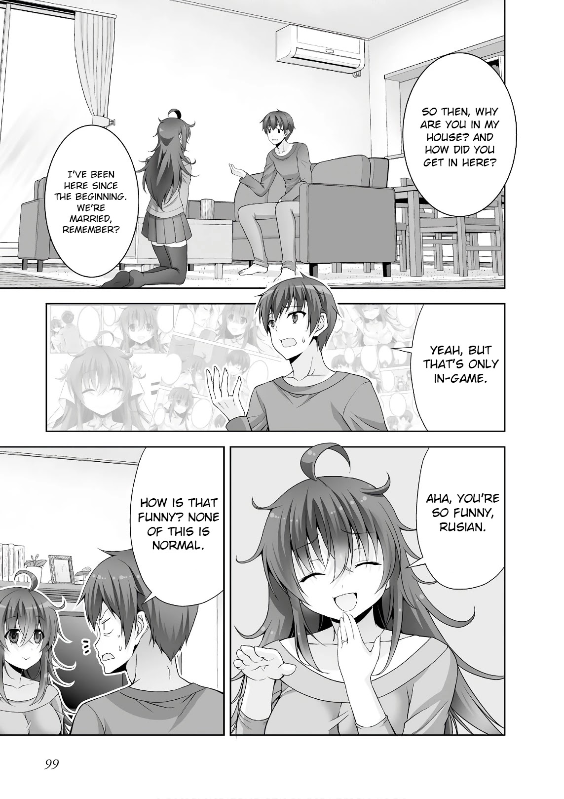 Netoge no Yome wa Onnanoko ja Nai to Omotta? Chapter 45 page 7 - Chapter 45