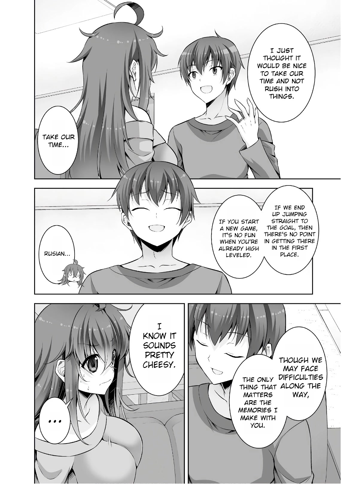Netoge no Yome wa Onnanoko ja Nai to Omotta? Chapter 46 page 14 - Chapter 46 [END]
