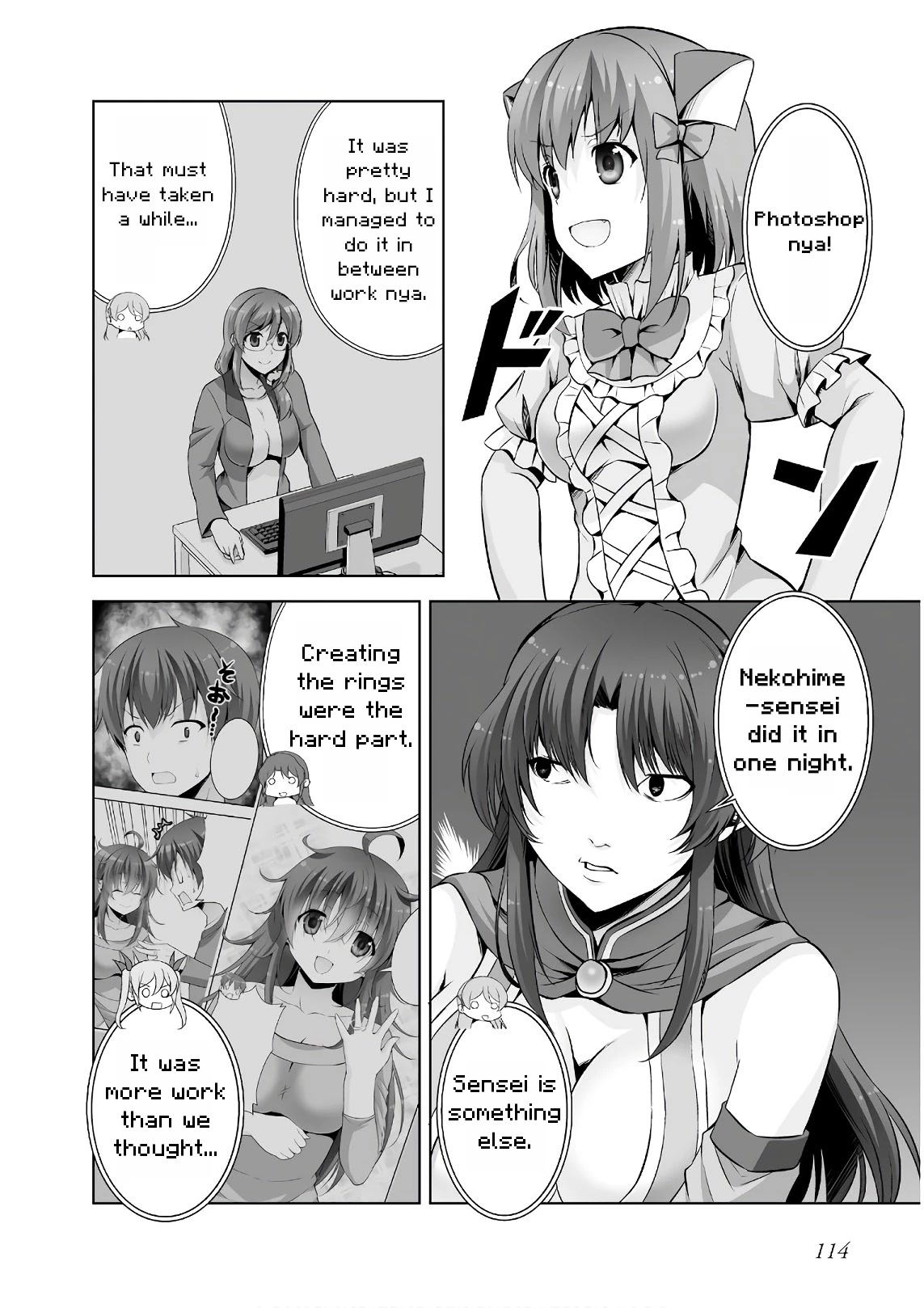Netoge no Yome wa Onnanoko ja Nai to Omotta? Chapter 46 page 4 - Chapter 46 [END]