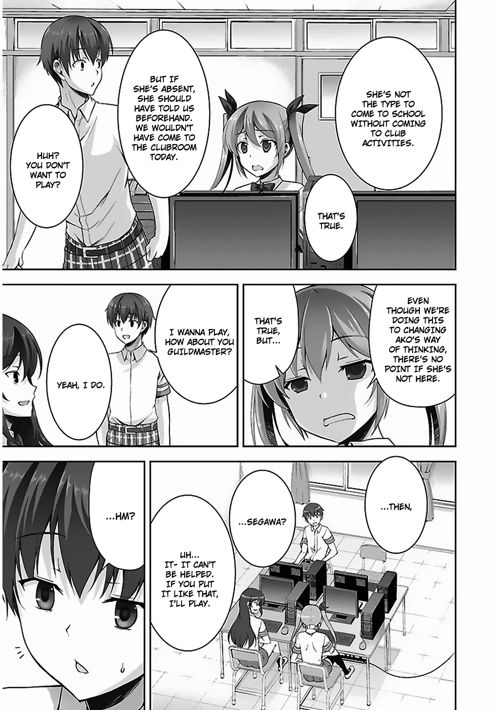 Netoge no Yome wa Onnanoko ja Nai to Omotta? Chapter 6 page 18 - Chapter 6