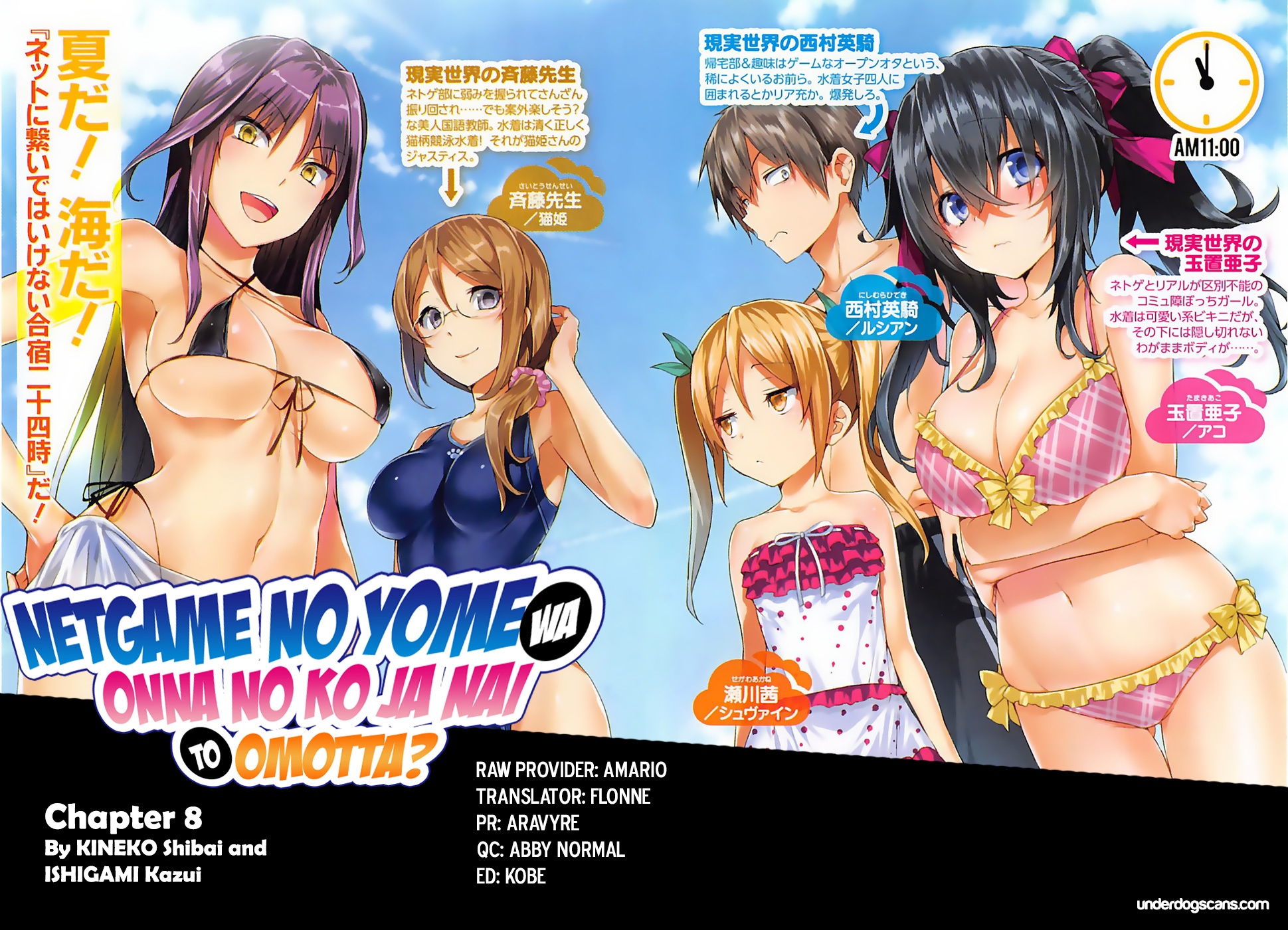 Netoge no Yome wa Onnanoko ja Nai to Omotta? Chapter 8 page 1 - Chapter 8
