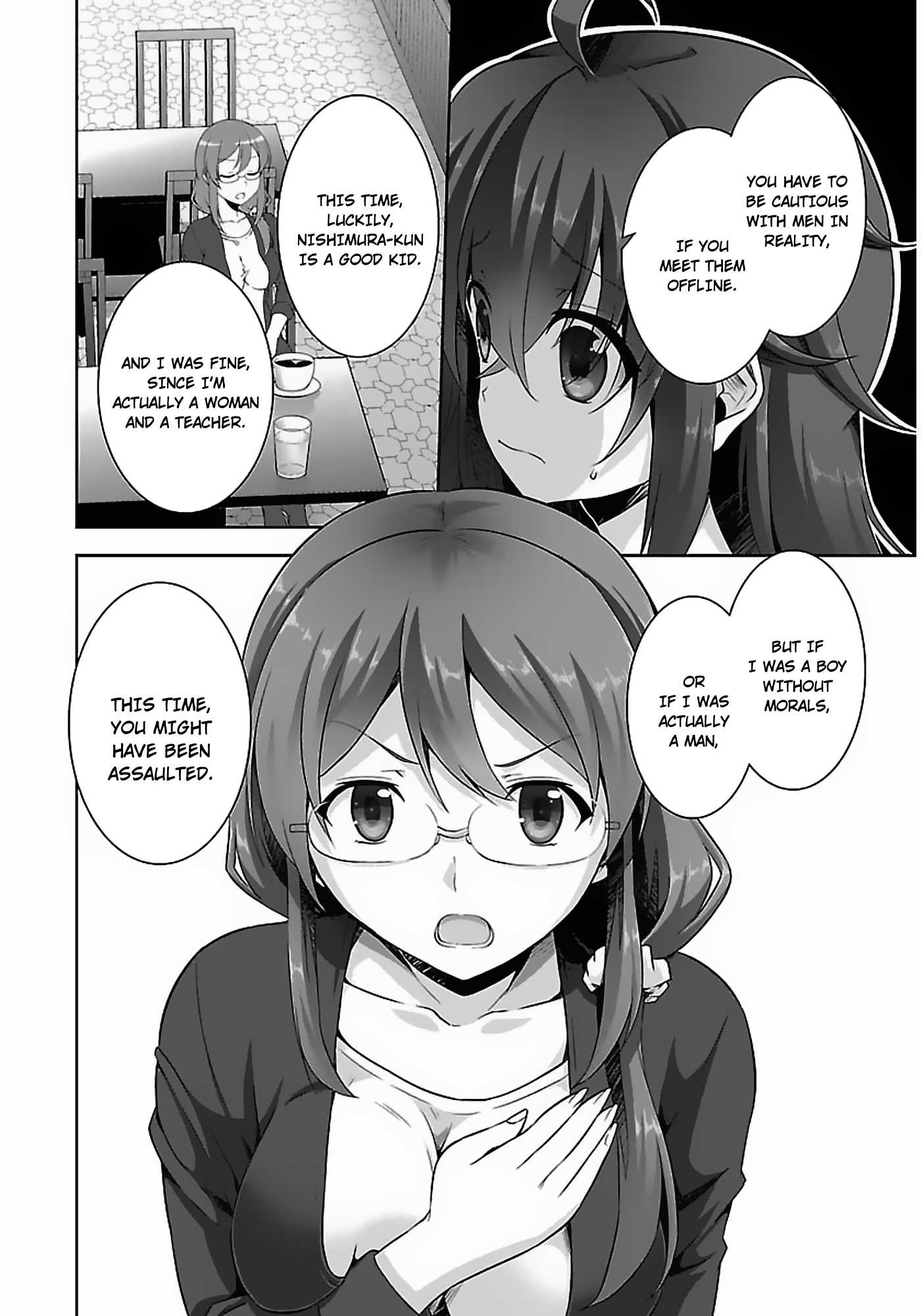 Netoge no Yome wa Onnanoko ja Nai to Omotta? Chapter 8 page 17 - Chapter 8