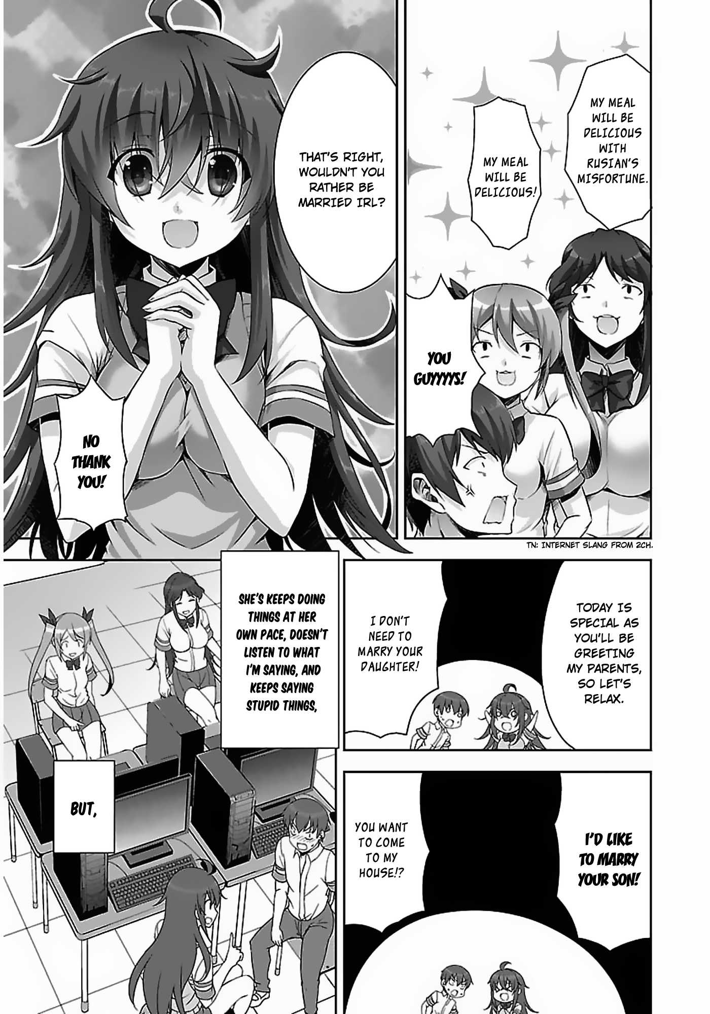 Netoge no Yome wa Onnanoko ja Nai to Omotta? Chapter 8 page 32 - Chapter 8