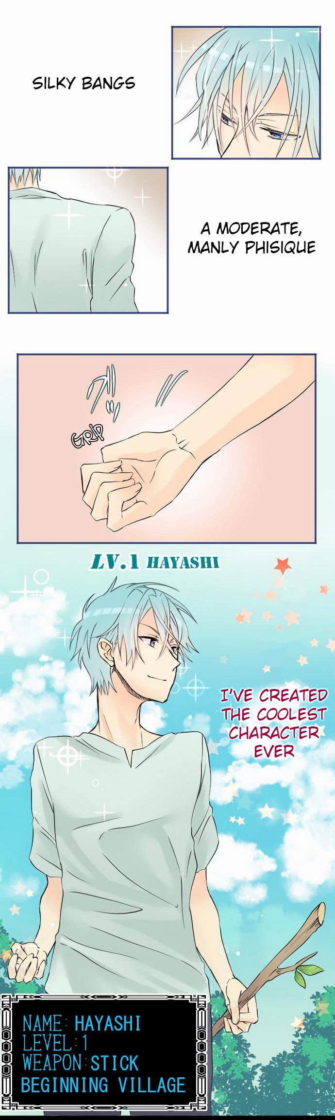 Netojuu no Susume Chapter 1 page 3 - Chapter 1 : ♀ In Real Life, ♂ Online