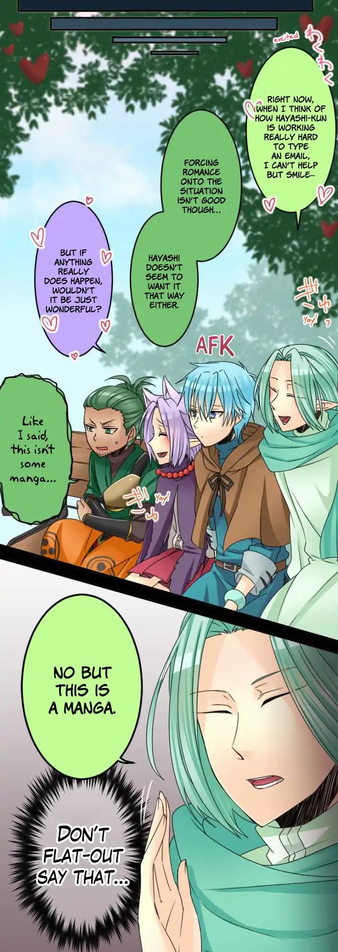 Netojuu no Susume Chapter 19 page 14 - Chapter 19: Distantly on the Internet, but Really by Your Side