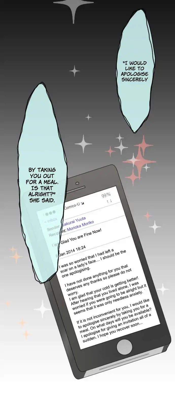 Netojuu no Susume Chapter 19 page 16 - Chapter 19: Distantly on the Internet, but Really by Your Side