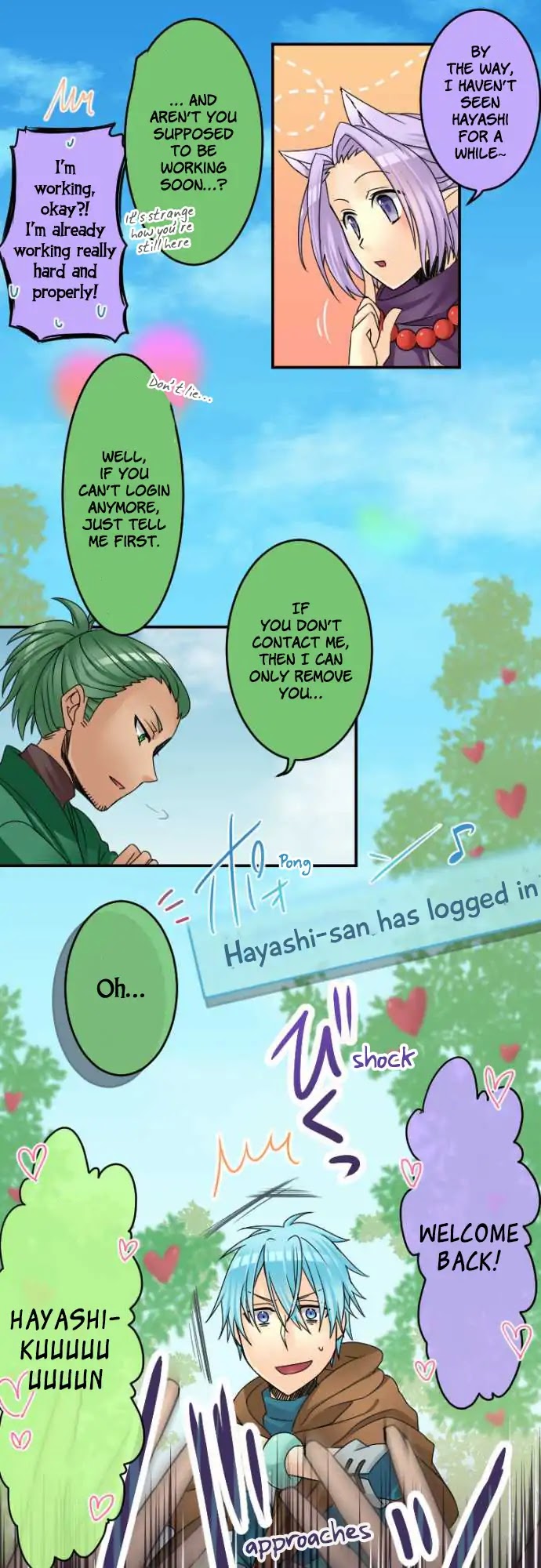 Netojuu no Susume Chapter 19 page 4 - Chapter 19: Distantly on the Internet, but Really by Your Side