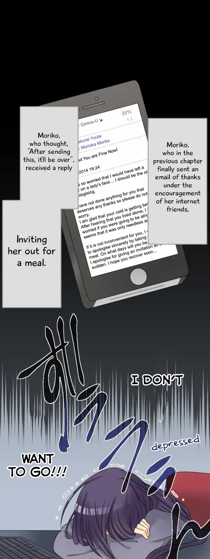 Netojuu no Susume Chapter 20 page 2 - Chapter 20: The Cowardly You and Me