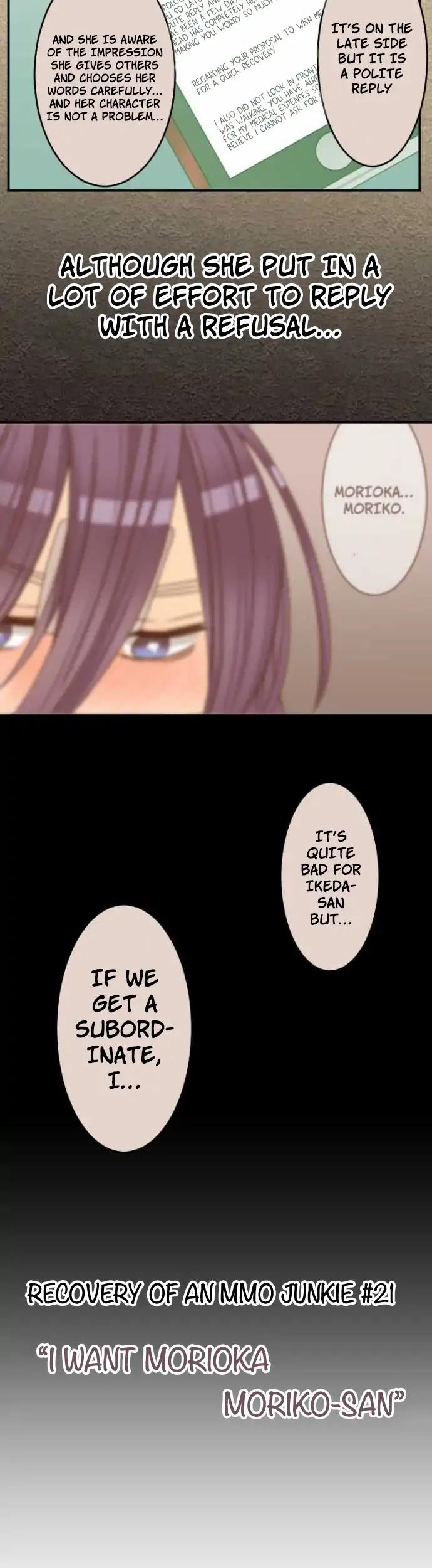 Netojuu no Susume Chapter 21 page 18 - Chapter 21: I Want Morioka Moriko-san