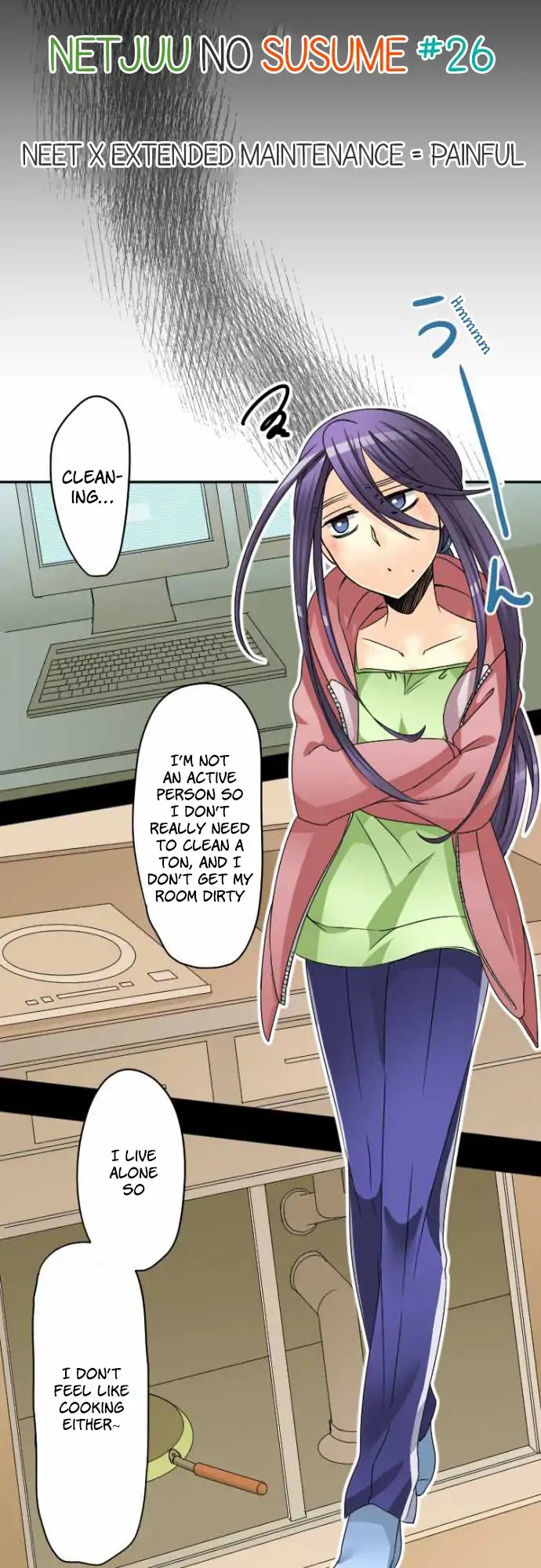Netojuu no Susume Chapter 26 page 2 - Chapter 26: Neet x Extended Maintenance = Painful